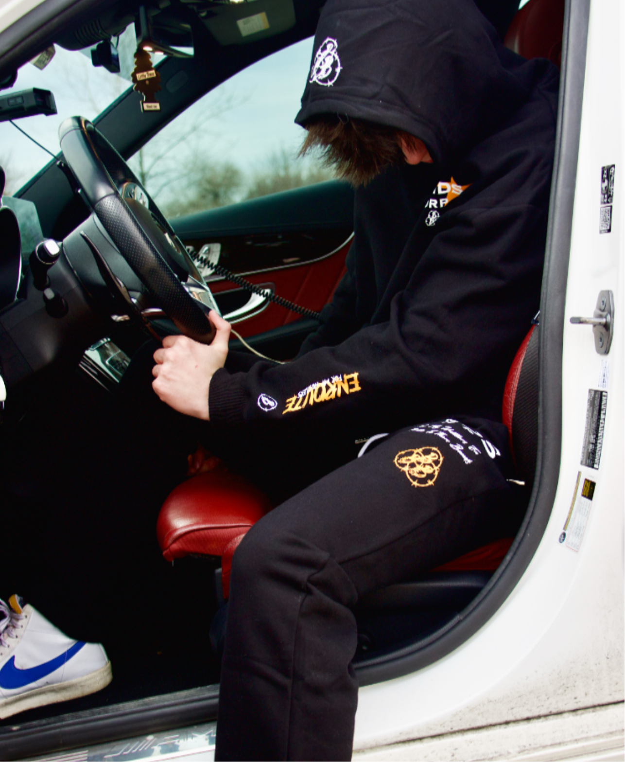 SIGNATURE LOGO COTTON SWEATPANTS