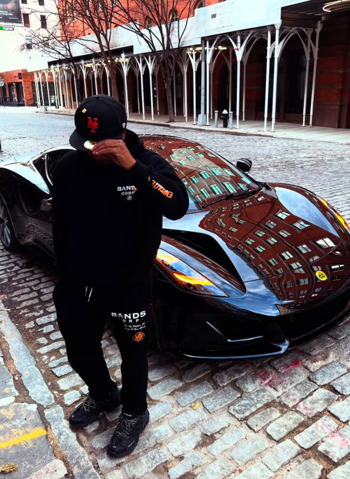 SIGNATURE LOGO COTTON SWEATPANTS